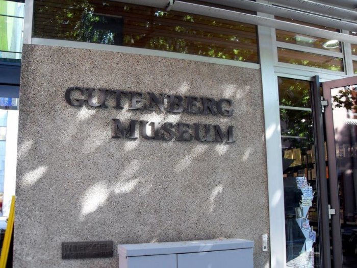 Gutenbergmuseum, Duitsland