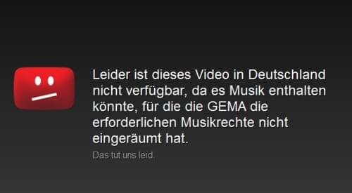 Hoe GEMA geblokkeerde YouTube-video's in Duitsland te bekijken