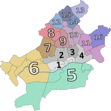 Lijst van Ortsbezirke van Frankfurt am Main