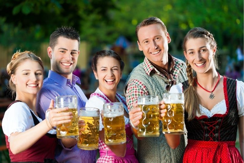 bierproeverij in München