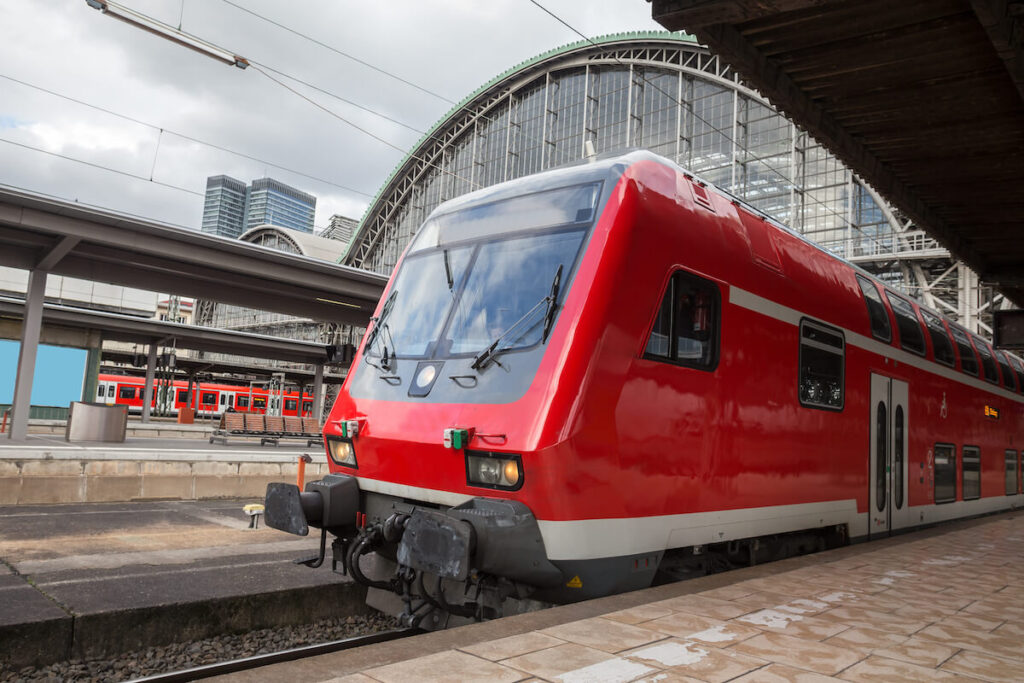Frankfurt Duitsland treinstation