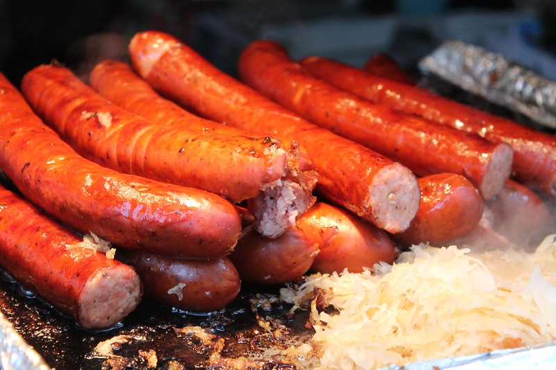 traditioneel duits eten - worstjes