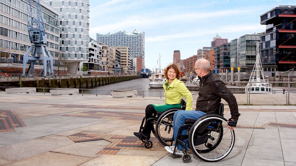   Hamburg voor mensen met een handicap